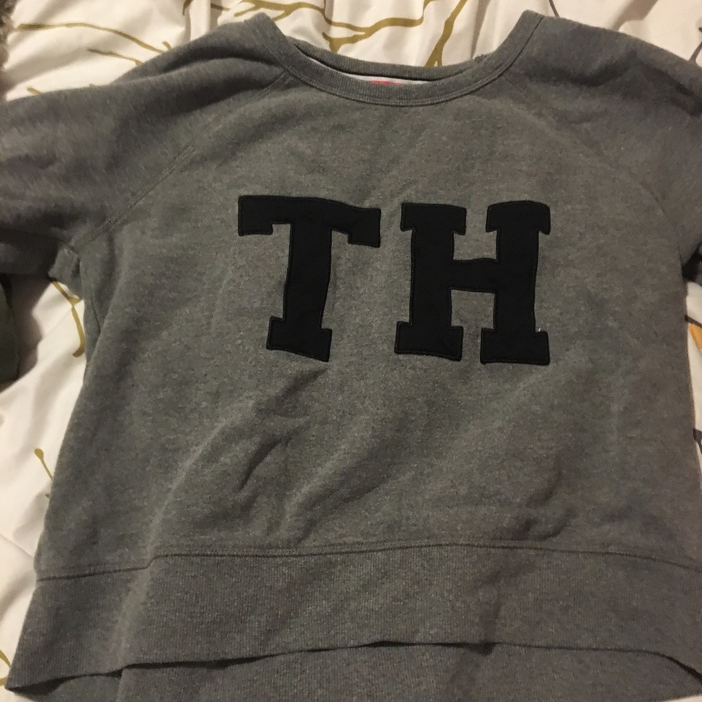 Tommy cropped sweatshirt